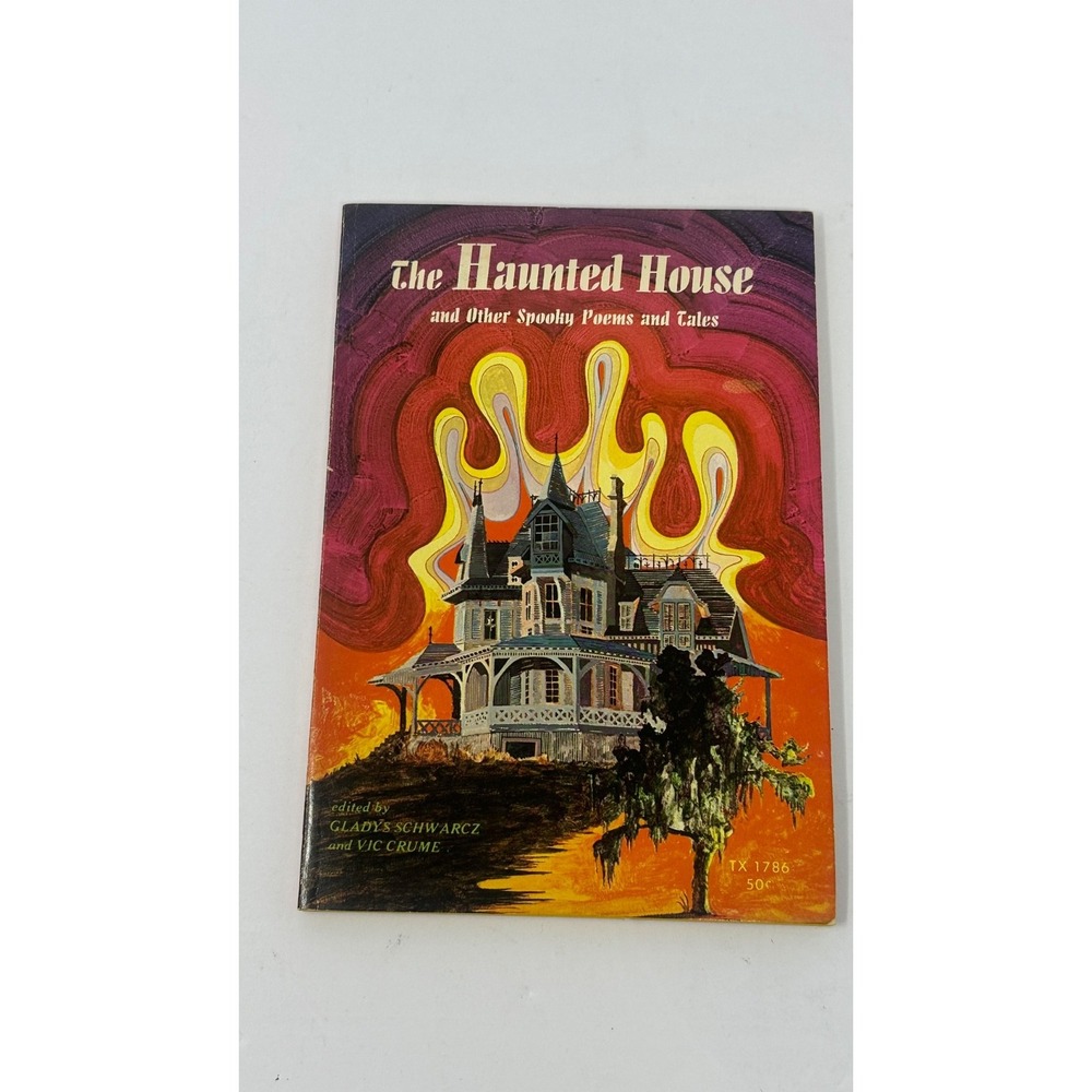 The Haunted House & Other Spooky Poems Tales 1970 Scholastic Vintage Halloween